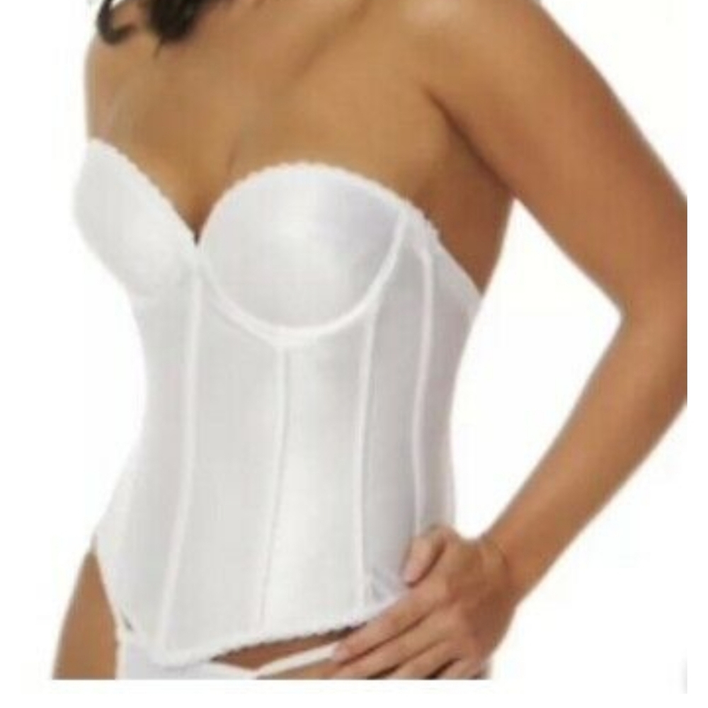 NWT Empire intimates bridal bra bustier,low back.